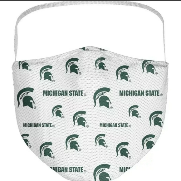 3 Pack Michigan State Spartans Licensed NCAA Washable Resuable Face Mask Cover. - Picture 4 of 8